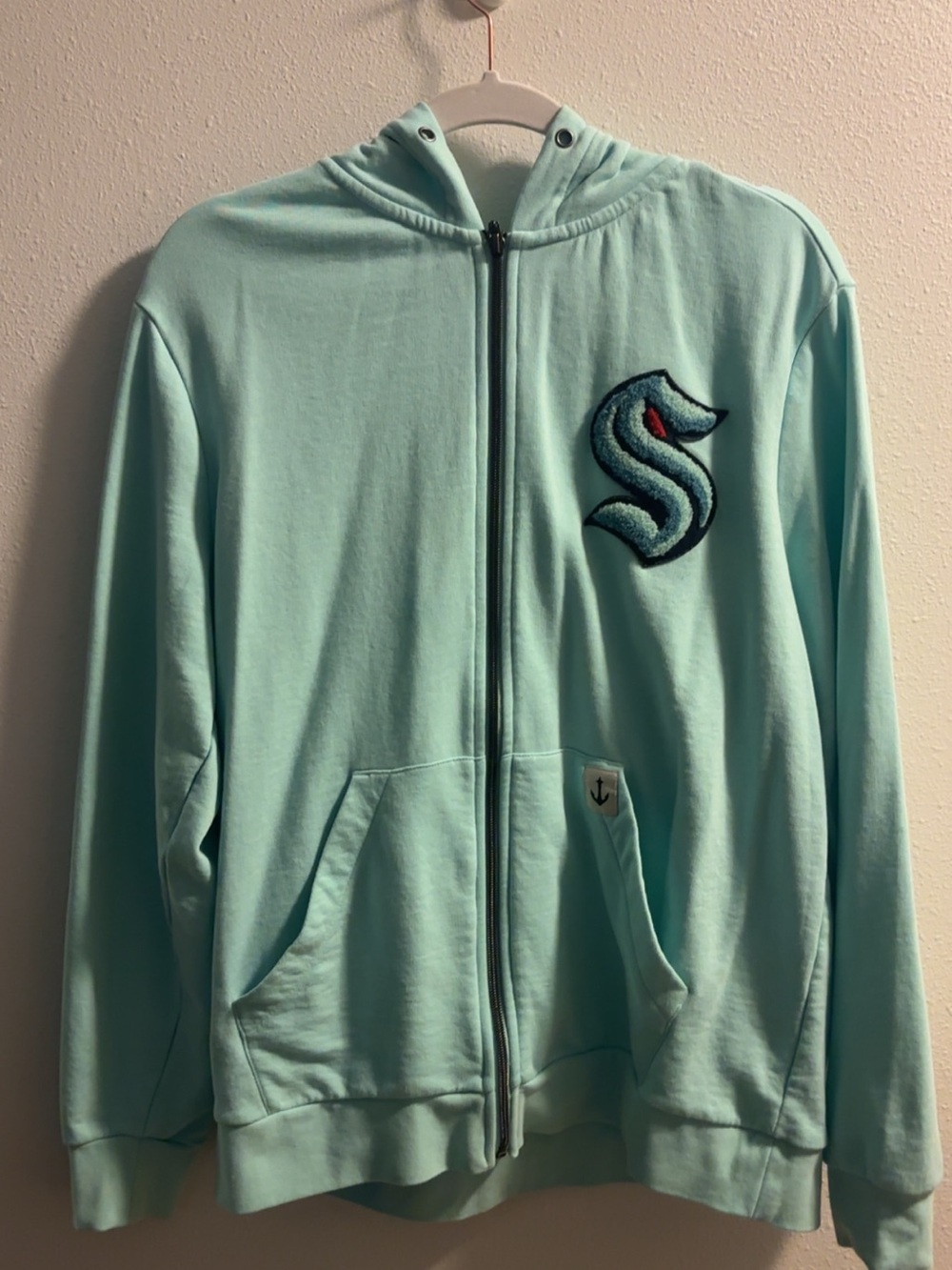 NHL Seattle Kraken Full Zip Hoodie